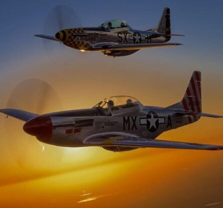 High Flight Mustangs P-51 Demo Team “Little Witch” & “Mad Max”