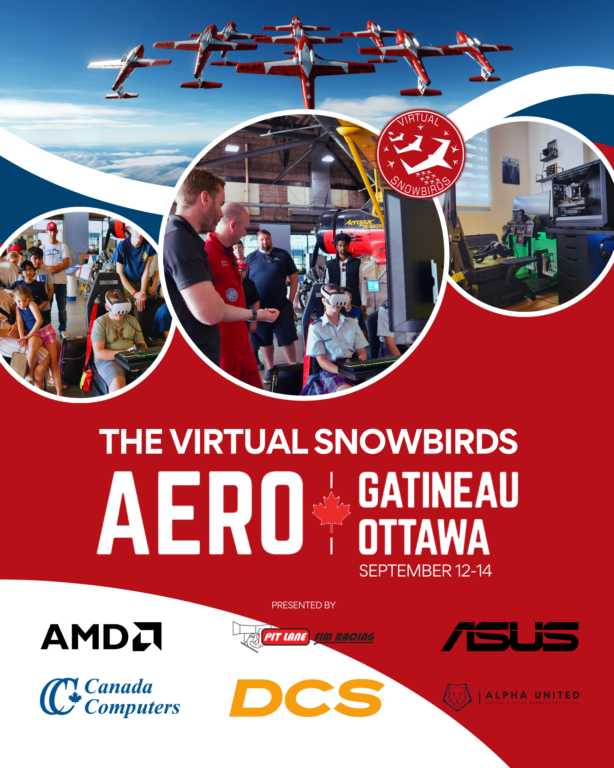 Les Snowbirds Virtuels