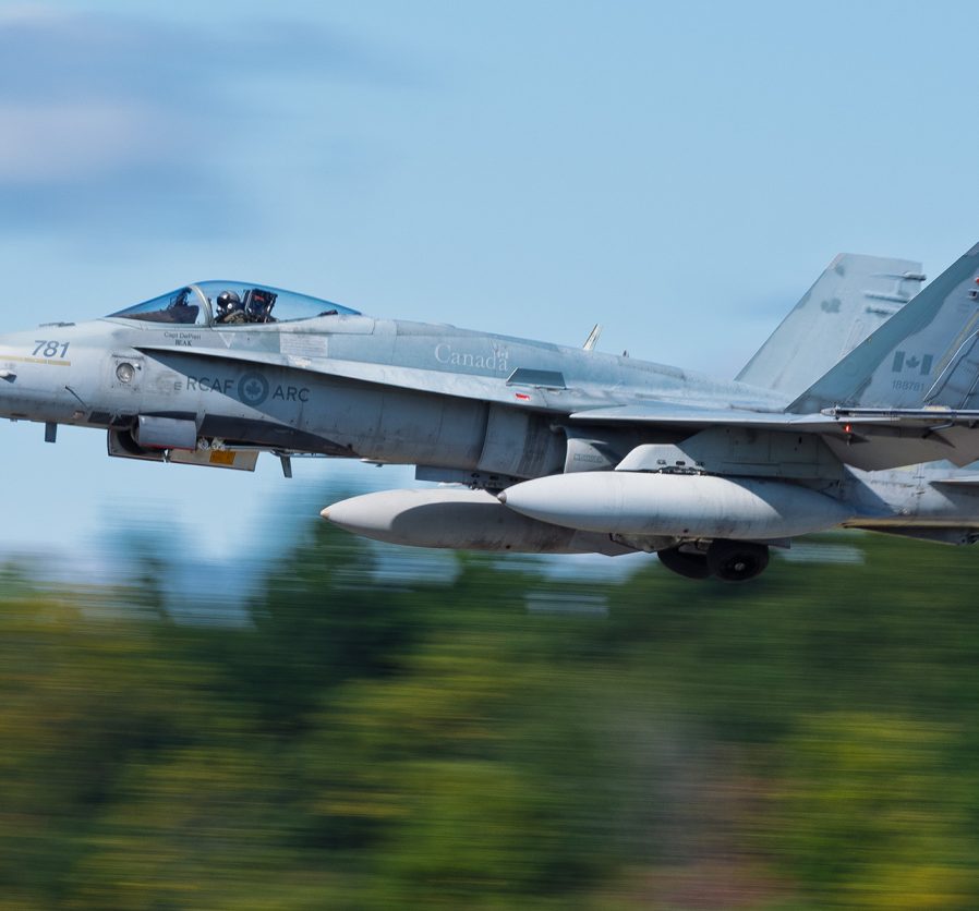 RCAF CF-18 Tactical Demonstration