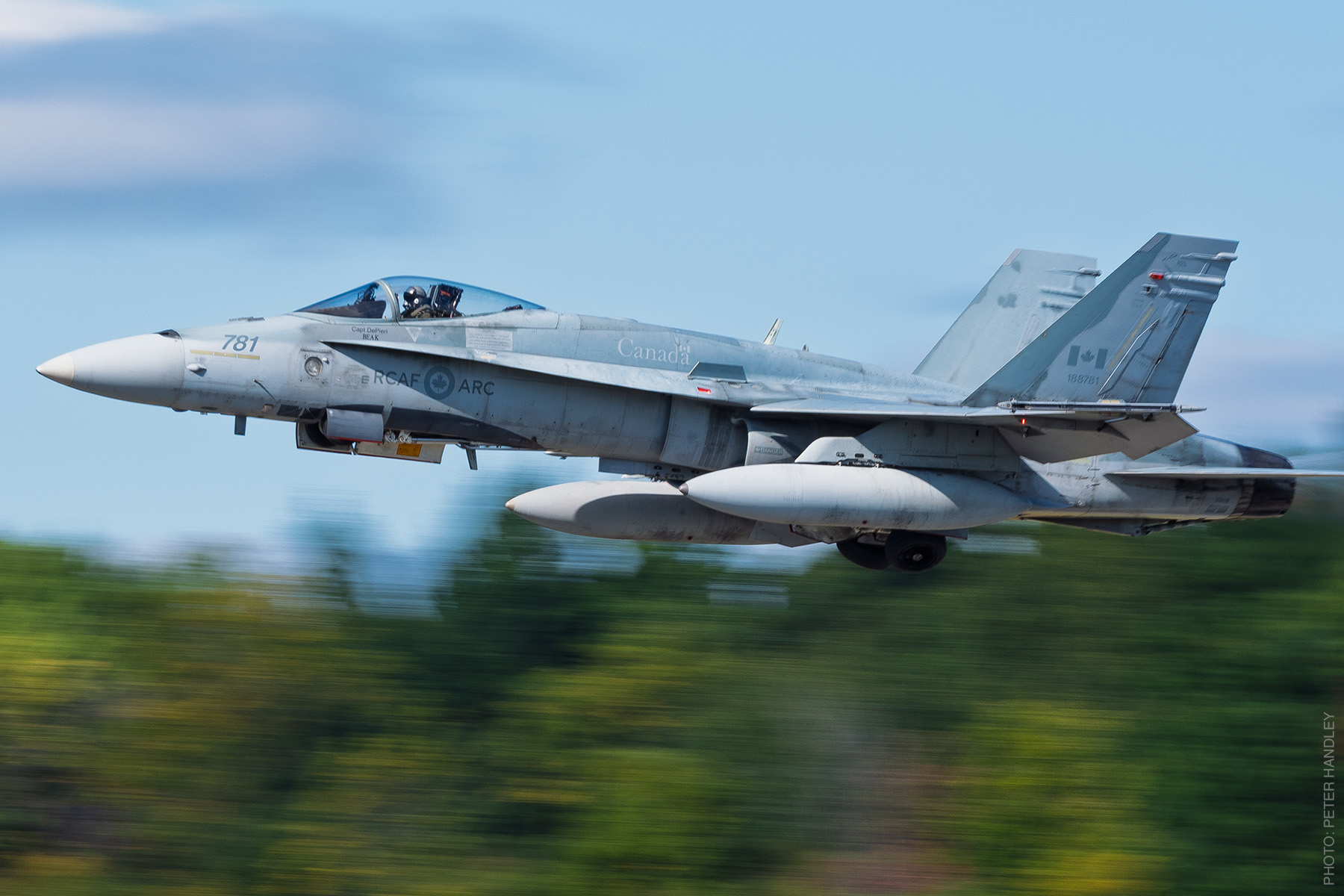 RCAF CF-18 Tactical Demonstration