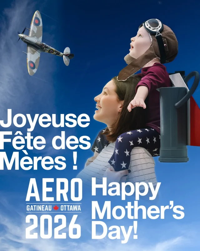 Bonne fête des Mères de la part de Aero-Gatineau Ottawa 💐✈️ À toutes les mamans qui nous aident à prendre notre envol, aujourd’hui, nous vous célébrons. ❤️
—
Happy Mother’s Day from Aero-Gatineau Ottawa 💐✈️ To all the moms who help us soar, today we celebrate you. ❤️
