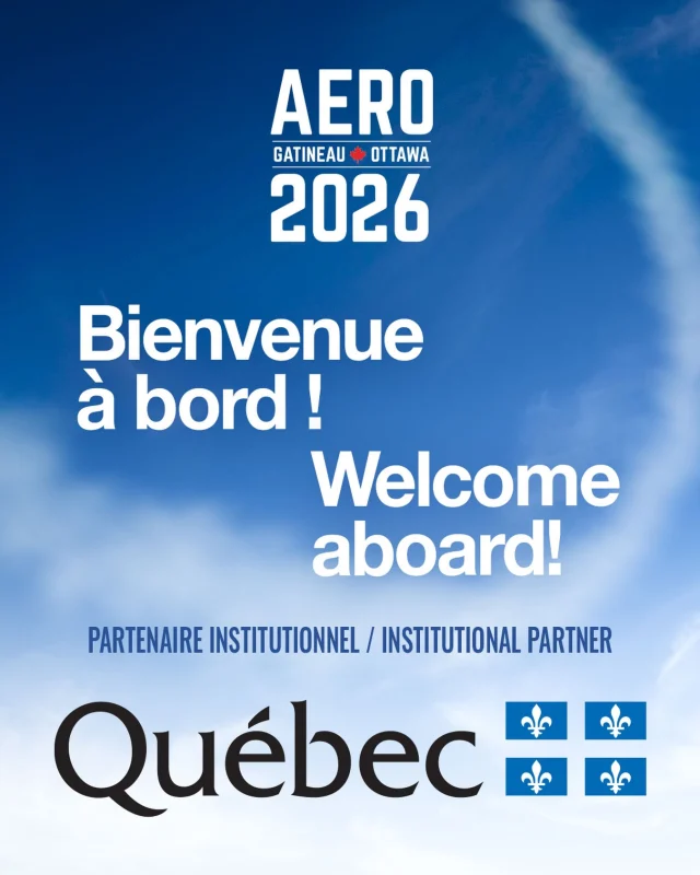 Nous sommes honorés d’annoncer le ⚜️ Gouvernement du Québec ⚜️ à titre de commanditaire institutionnel pour Aero Gatineau-Ottawa 2026. Merci de votre précieux soutien, qui contribue à faire de cet événement une réalité.
–
We’re honoured to announce the ⚜️ Gouvernement du Québec ⚜️ as one of our Institutional Sponsors for Aero Gatineau-Ottawa 2026. Thank you for your valued support in helping us bring this event to life.

#aerogatineauottawa2026