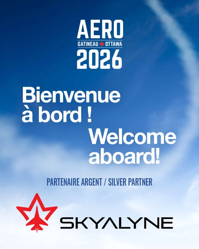 Nous sommes fiers d’accueillir SkyAlyne parmi nos partenaires Argent pour l’édition 2026 d’Aéro Gatineau-Ottawa! ✈️
–
We’re proud to welcome SkyAlyne as one of our Silver partners for Aero Gatineau-Ottawa 2026! ✈️

@teamskyalyne 
#aerogatineauottawa2026