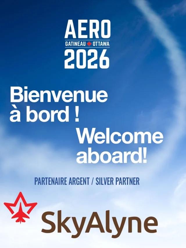 Nous sommes heureux d’accueillir nos partenaires Argent à AERO Gatineau-Ottawa 2026 :
✈️ SkyAlyne
✈️ APS Aerospace ✈️ Bombardier Défense ✈️ Collège Select Aviation 
—
We’re excited to welcome our Silver Partners to AERO Gatineau Ottawa 2026:
✈️ SkyAlyne
✈️ APS Aerospace ✈️ Bombardier Defense ✈️ Select Aviation College

@teamskyalyne @select_aviation  
#aerogatineauottawa2026